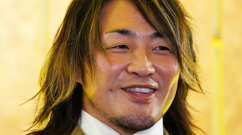 Hiroshi Tanahashi smiling