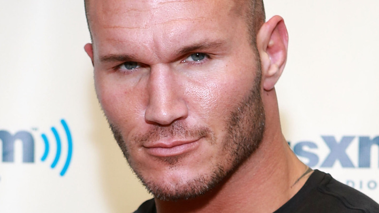Randy Orton smiling