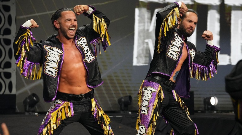 The Young Bucks on AEW Collision