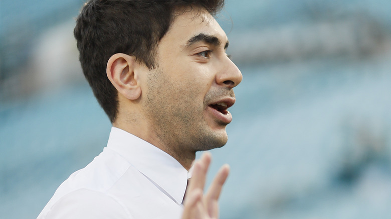 Tony Khan speaking