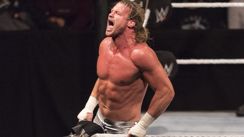 Dolph Ziggler screaming really loud