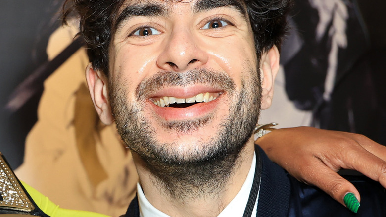 Tony Khan Smiling