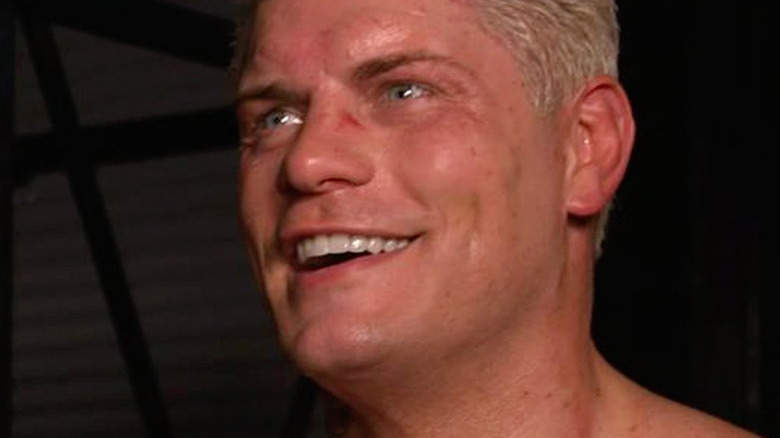 Cody Rhodes backstage