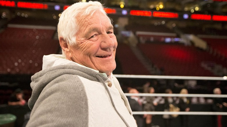 Pat Patterson in a WWE ring