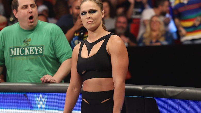 Ronda Rousey smiling