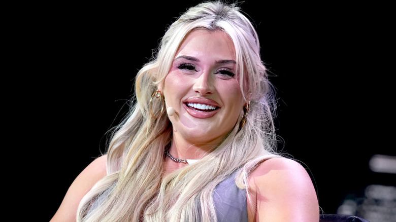 Tiffany Stratton smiling