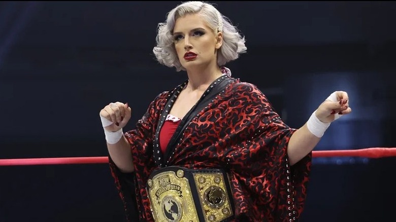 "Timeless" Toni Storm prepares for a title fight on AEW
