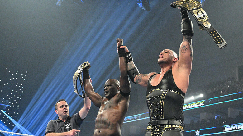 Damian Priest & R-Truth win the WWE tag team titles