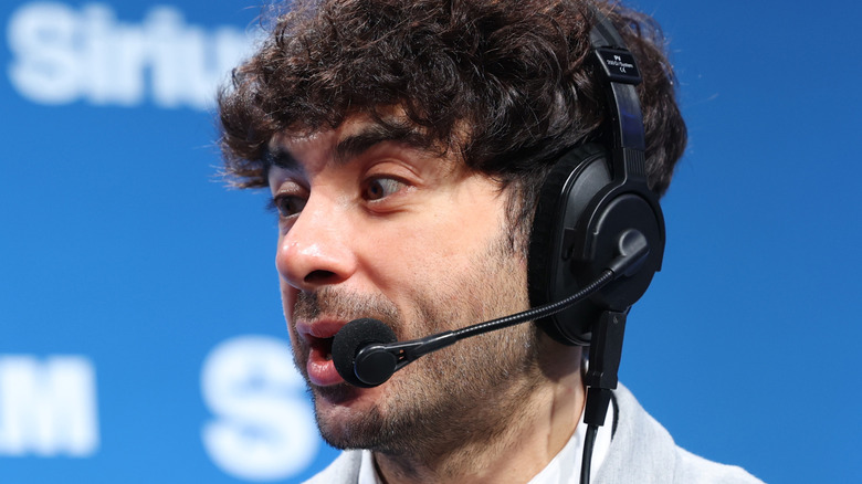 Tony Khan speaks on SiriusXM at Super Bowl LIX