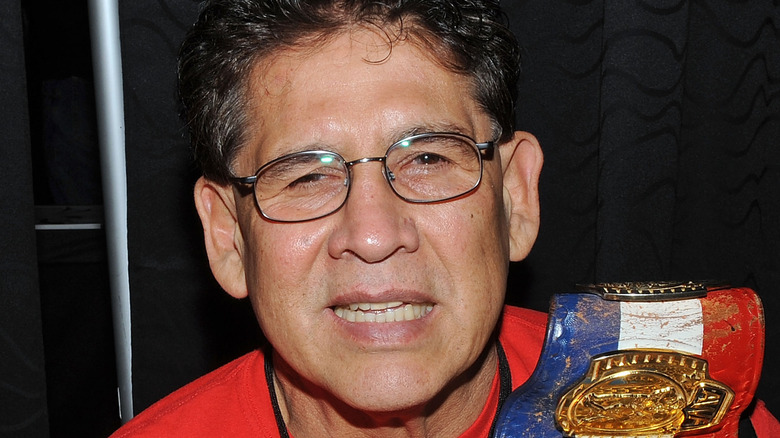 Tito Santana squints