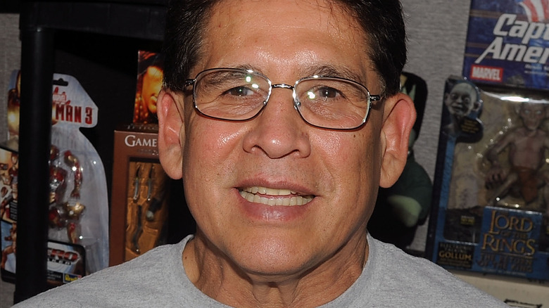 Tito Santana smiles