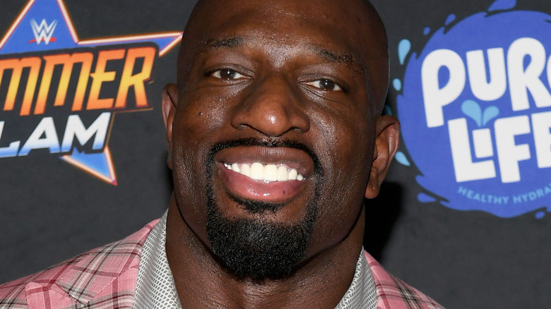 Titus O'Neil smiles