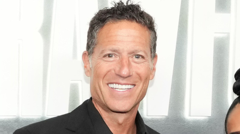 Mark Shapiro at the Canelo-Crawford fight