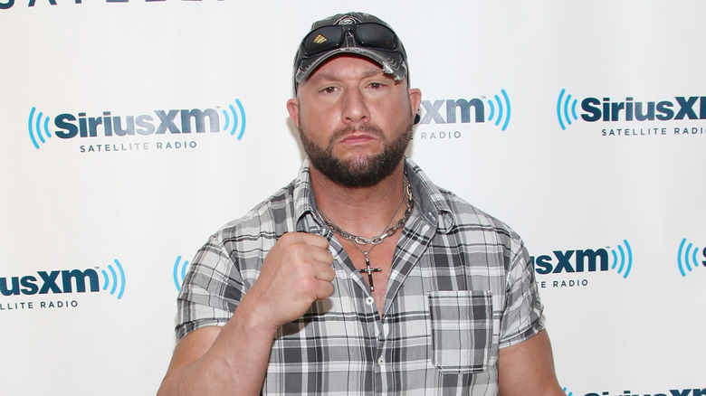 While working for TNA Wrestling, Bully Ray appears on behalf of the company for a media event