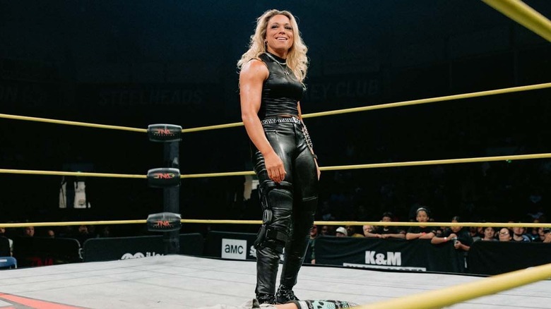 Zoey Serrano in the TNA ring