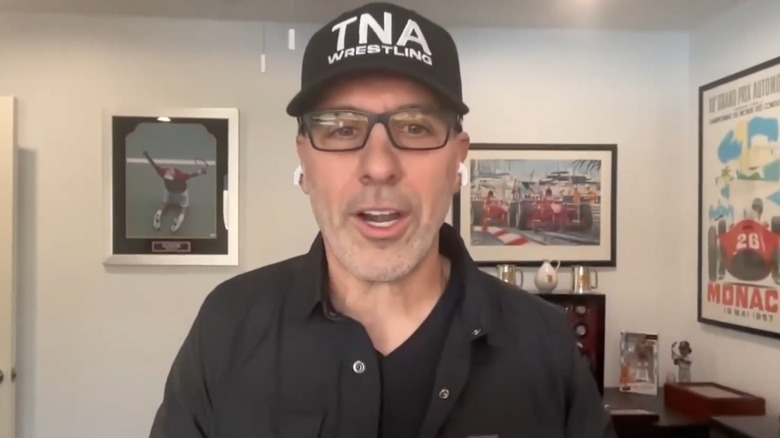 TNA President Carlos Silva talking