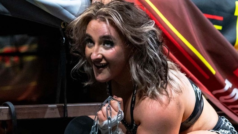 Dani Luna during her TNA Impact match