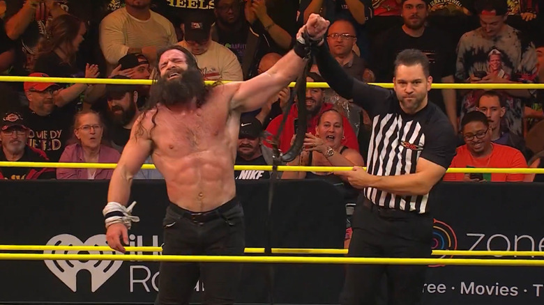 Elijah celebrates victory