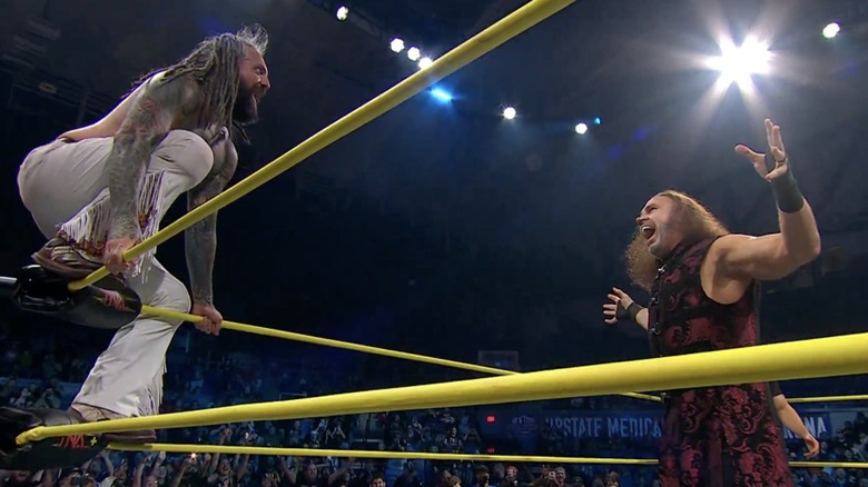 Vincent and Broken Matt Hardy in the ring
