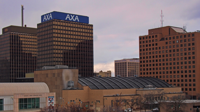 The Syracuse, NY skyline