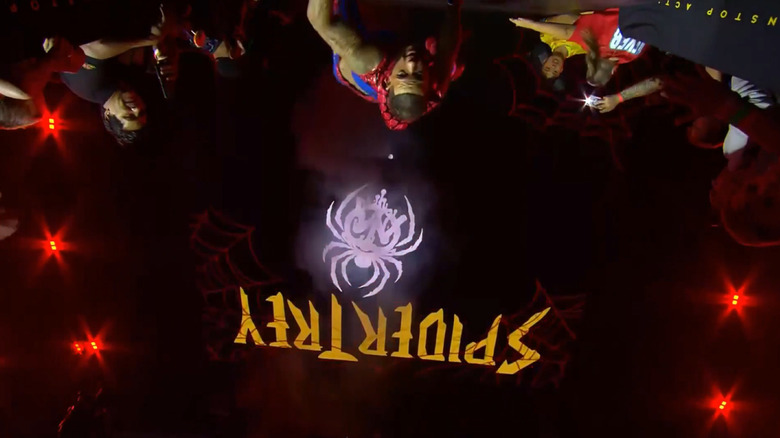 Trey Miguel makes his entrance