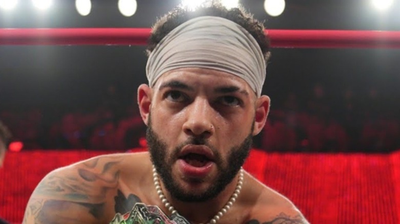 Trey Miguel looking shocked