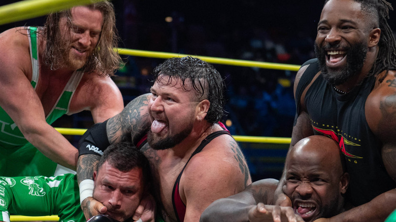 Bear Bronson & Cedric Alexander attack JDC & Moose