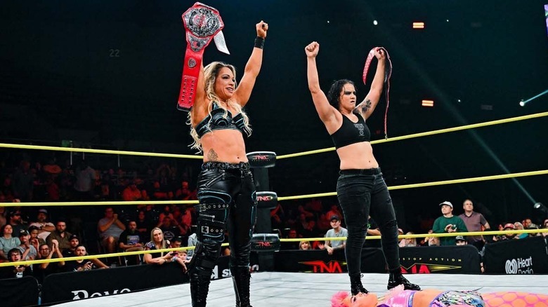 Zoey Serrano and Shayna Baszler