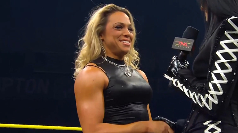 Zoey Serrano makes TNA Wrestling debut