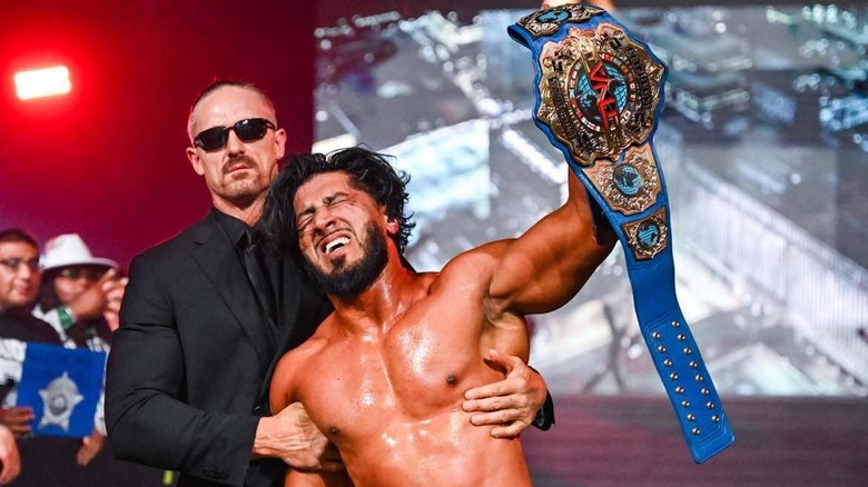 Mustafa Ali regained the TNA International title