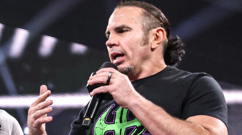 Matt Hardy talking on WWE NXT