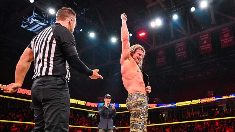 TNA World Champion Nic Nemeth stands over a fallen Jeff Hardy, as TNA President Carlos Silva looks on, following their title match on the August 13, 2026 edition of "TNA iMPACT."