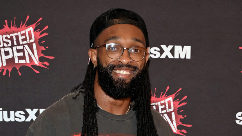 Chris Bey at Busted Open Radio's WrestleMania weekend show