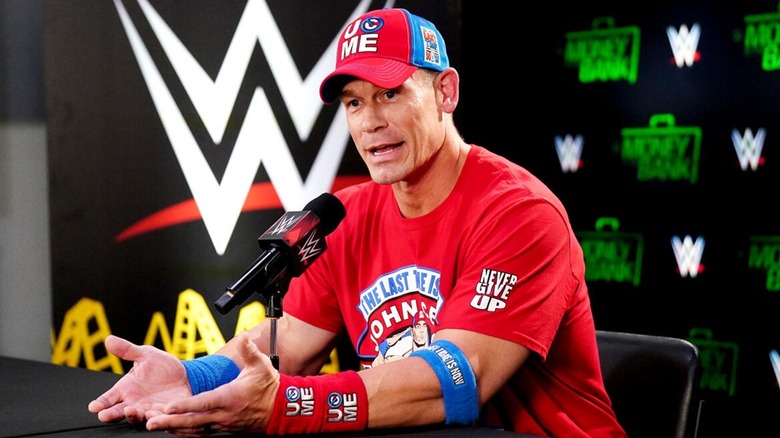 John Cena talking