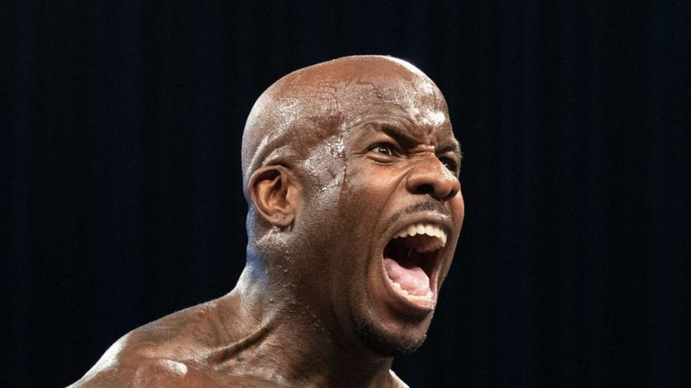 Moose performing in TNA