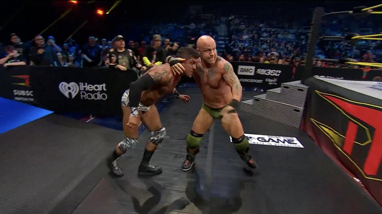 Young and EC3 at ringside