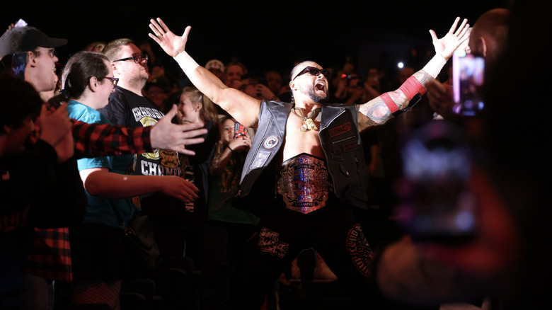 Santana in the crowd