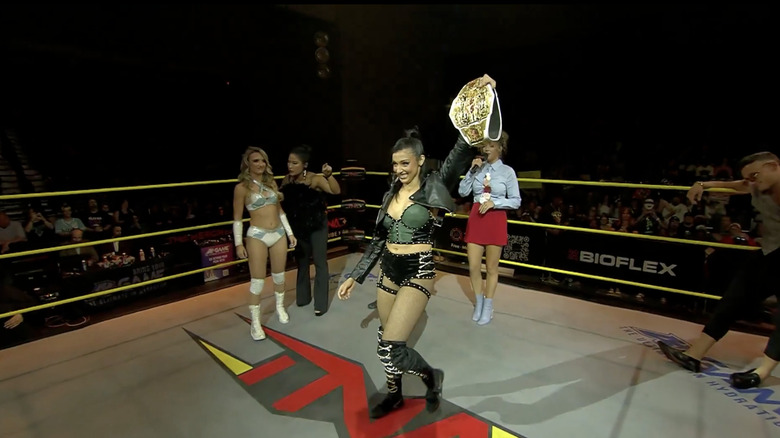 Brookside and Grace both in the ring