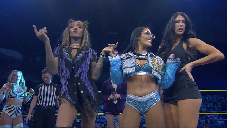 The Diamond Collective in the ring