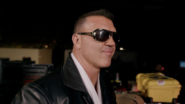 Kazarian backstage