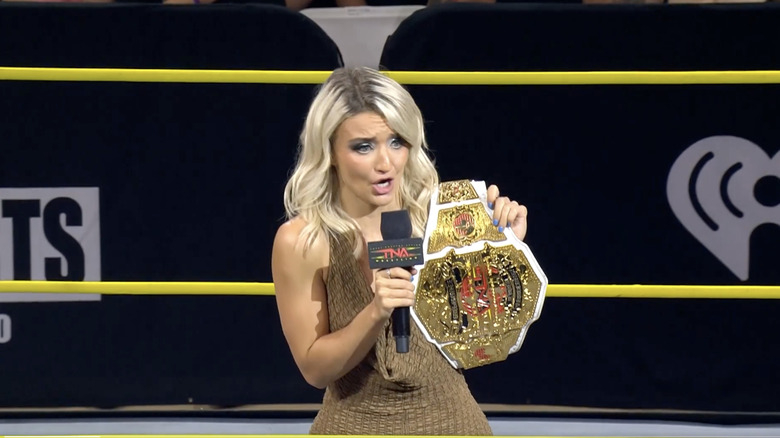 Brookside speaking in the ring