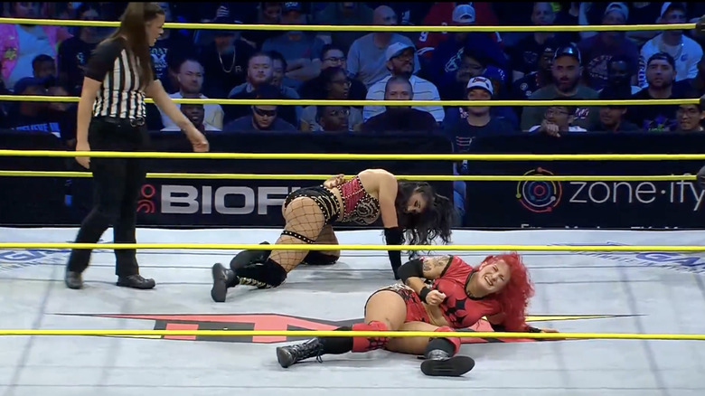 Grace and Threat in the ring