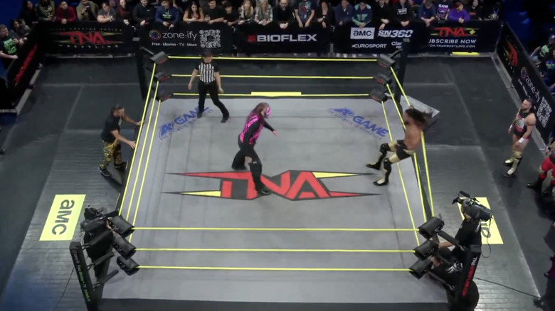 Jeff and Ali in the ring