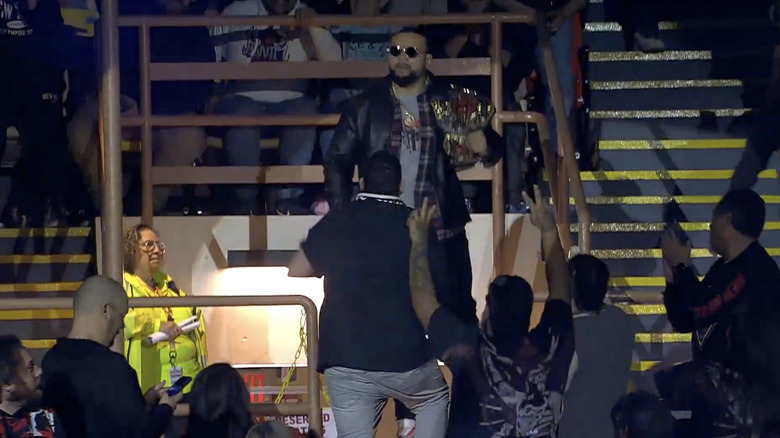 Santana in the crowd