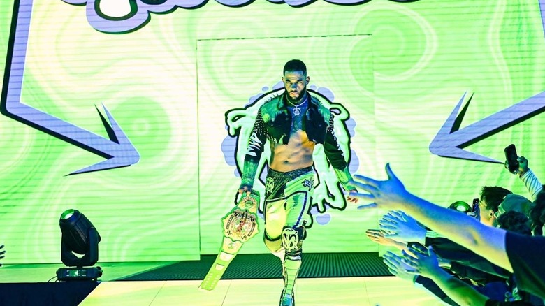 Trey Miguel entrance