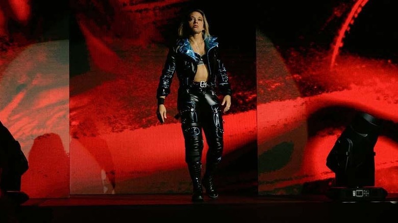 Zoey Serrano's entrance