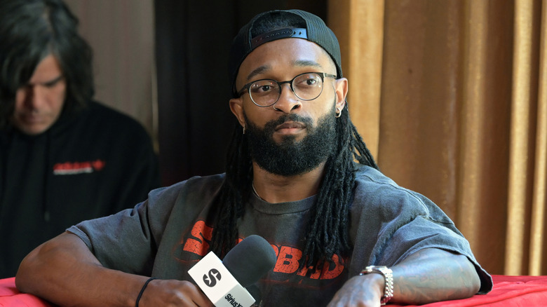 Chris Bey attends the SririusXM Busted Open Wrestlemania party at Intrigue at Wynn Las Vegas on April 19, 2025 in Las Vegas, Nevada.
