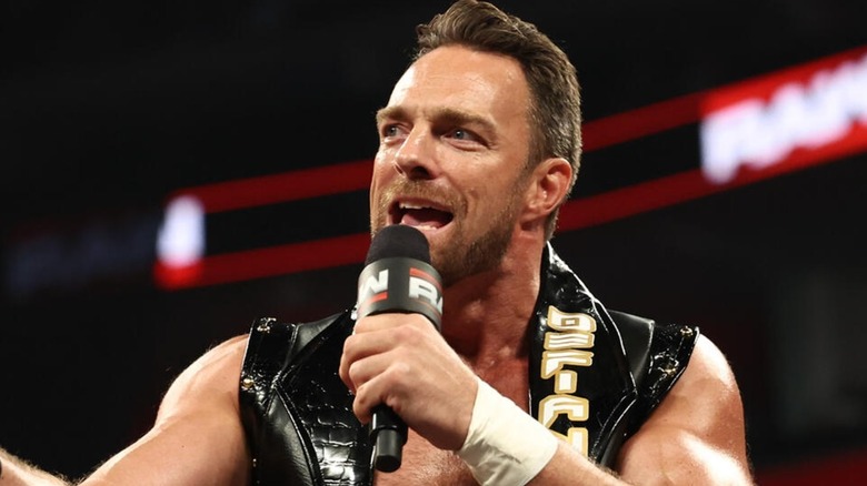 LA Knight talking on WWE Raw