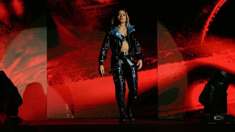 Zoey Serrano's entrance