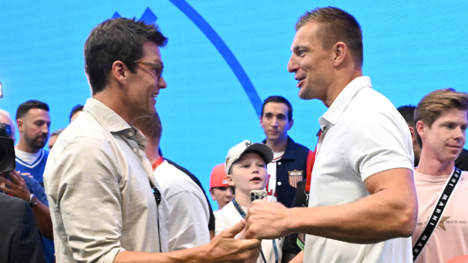 Tom Brady & Rob Gronkowski Continue To Tease Confrontation With WWE's Logan Paul